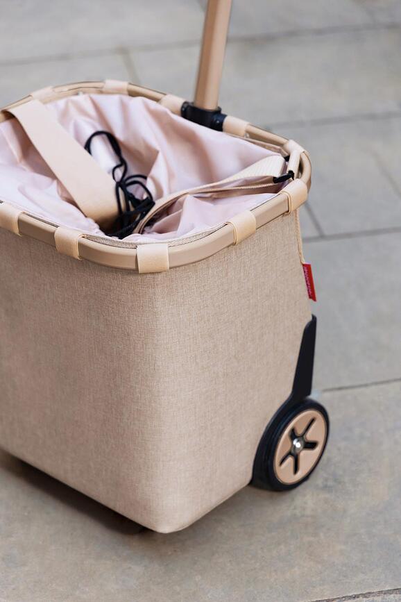 Cesta con Ruedas Carrycruiser, estampado de leopardo