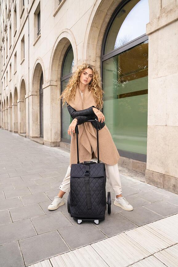 Citycruiser Καρότσι Αγορών, καπιτονέ, σκούρο μπεζ