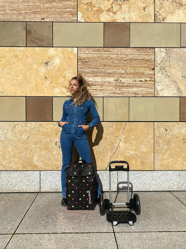 Citycruiser Kolica za kupovinu šarene točkice