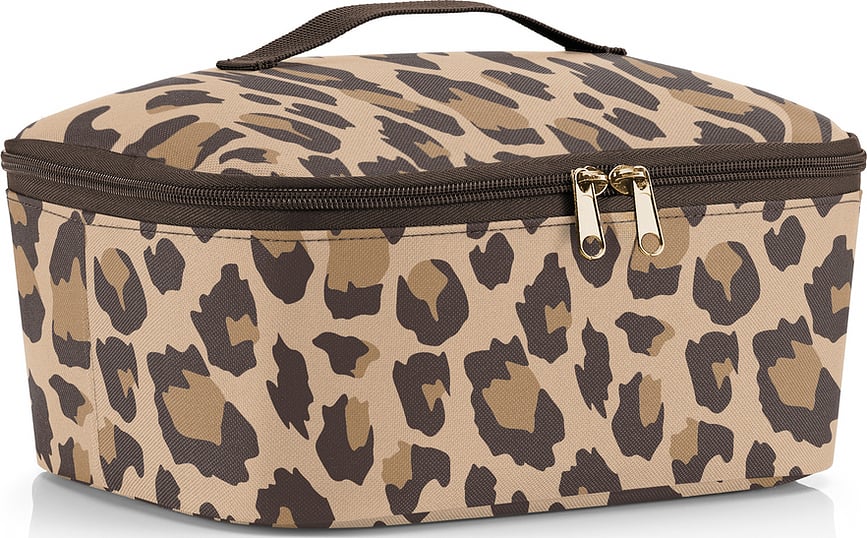 Coolerbag Pocket M Ισοθερμική Τσάντα, λεοπάρ, καφέ