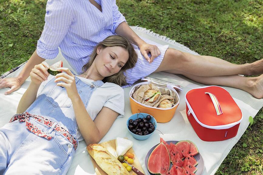 Coolerbag Pocket Twist Hladilna torba, siva, velikost S