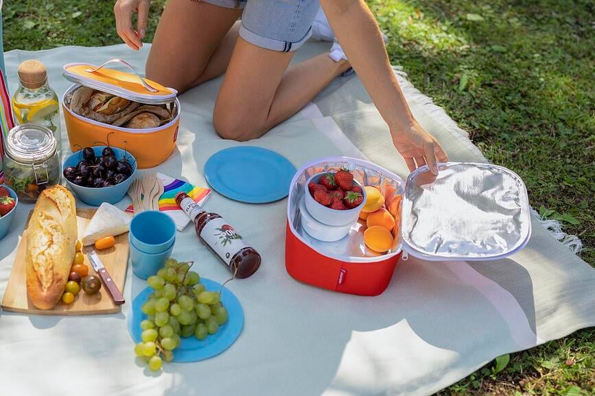 Coolerbag Pocket Twist Rashladna Torba veličina S siva