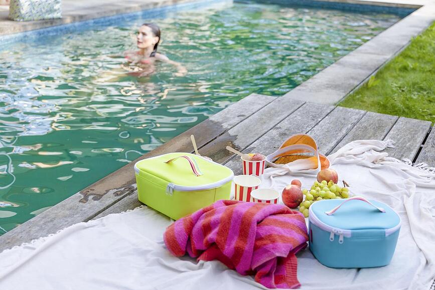 Coolerbag Pocket Twist Rashladna Torba veličina S siva