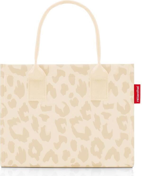 Daily Shopper XS Tasche mit Leopardenmuster, beige, aus recyceltem Material
