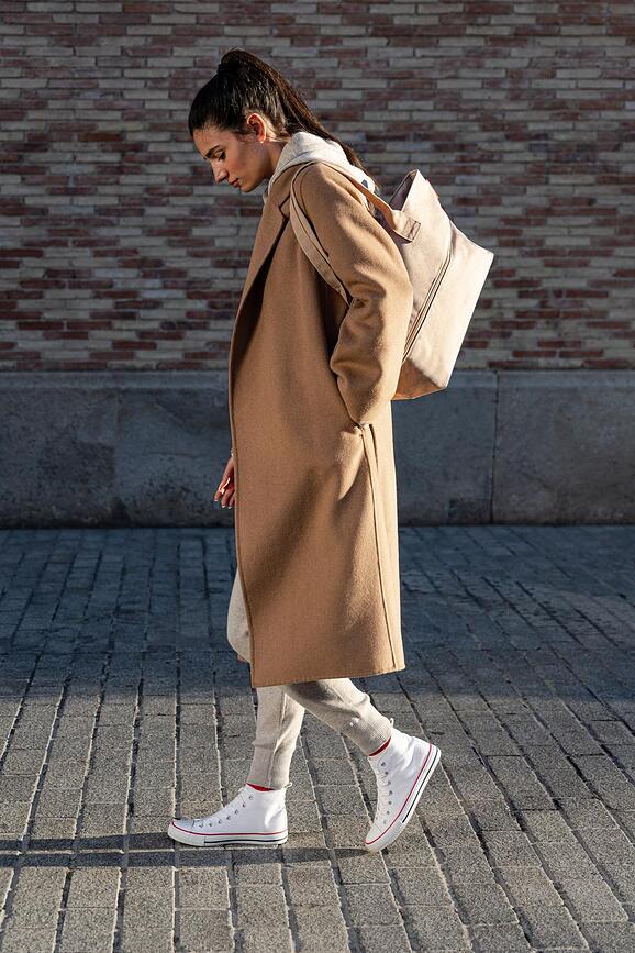 E1 Baroque Marble Sac Shopper, motif marbre baroque