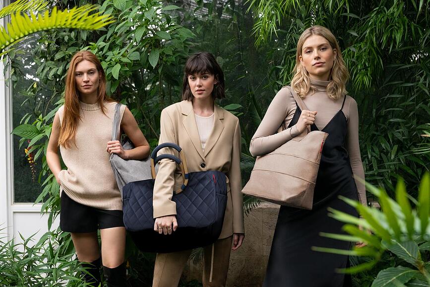 e1 Shopper Torba barokni mramor