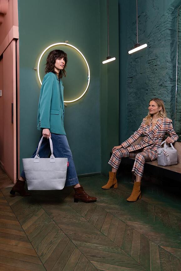 e1 Shopper Torba barokni mramor