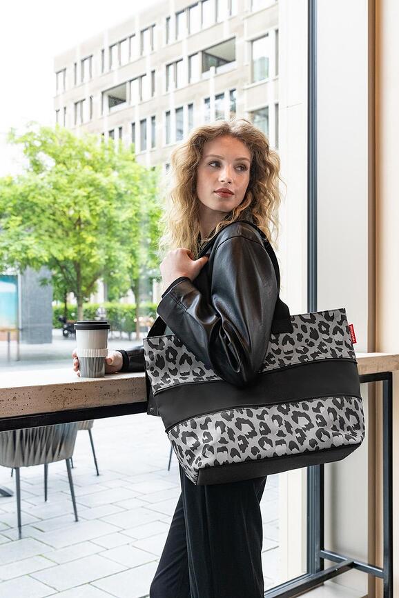 e1 Shopper Torba barokni mramor