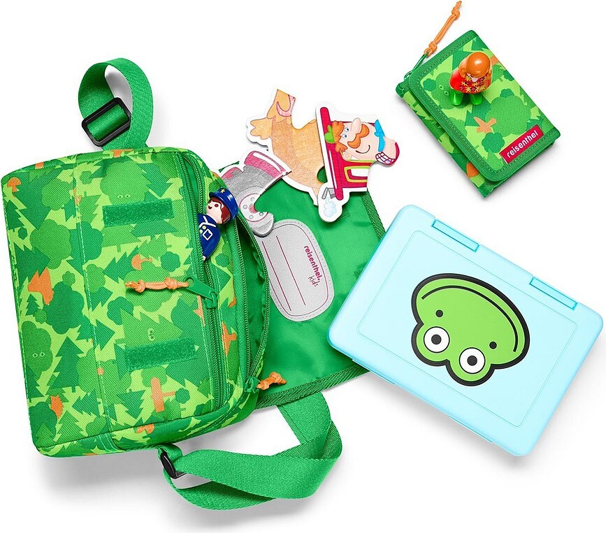 Everydaybag Otroška torba, modra, motiv kaktus