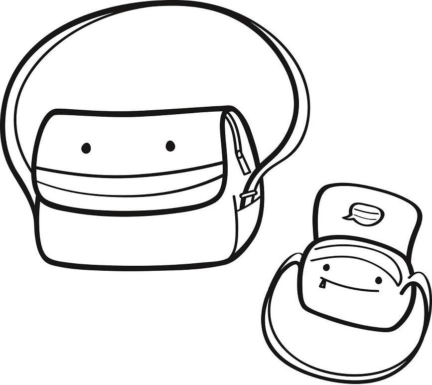 Everydaybag Otroška torba, modra, motiv kaktus