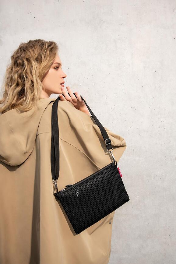 Extralite Case 1 Sacoche à bandoulière, noire, en maille