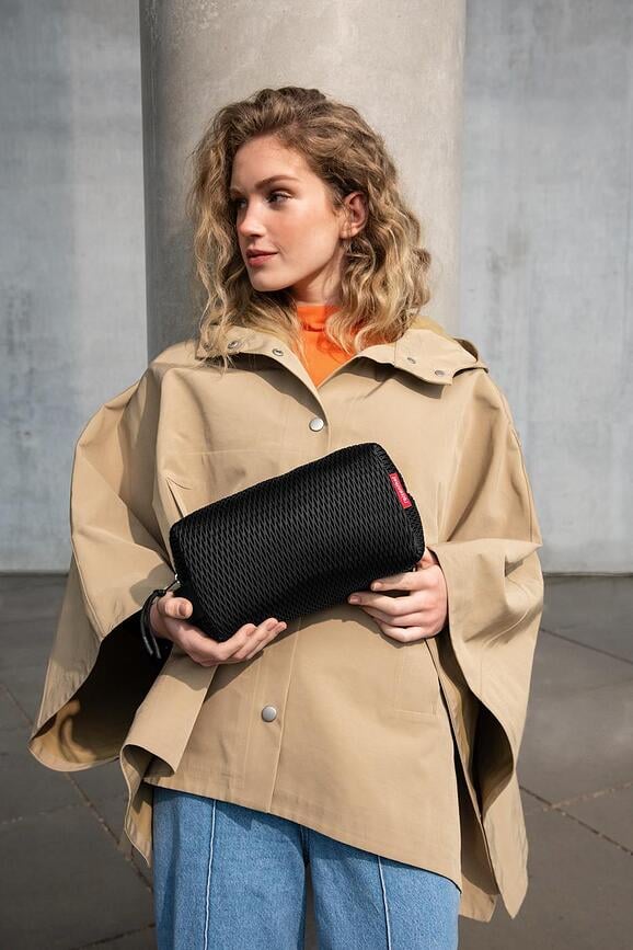 Extralite Mesh Kozmetička Torbica crna