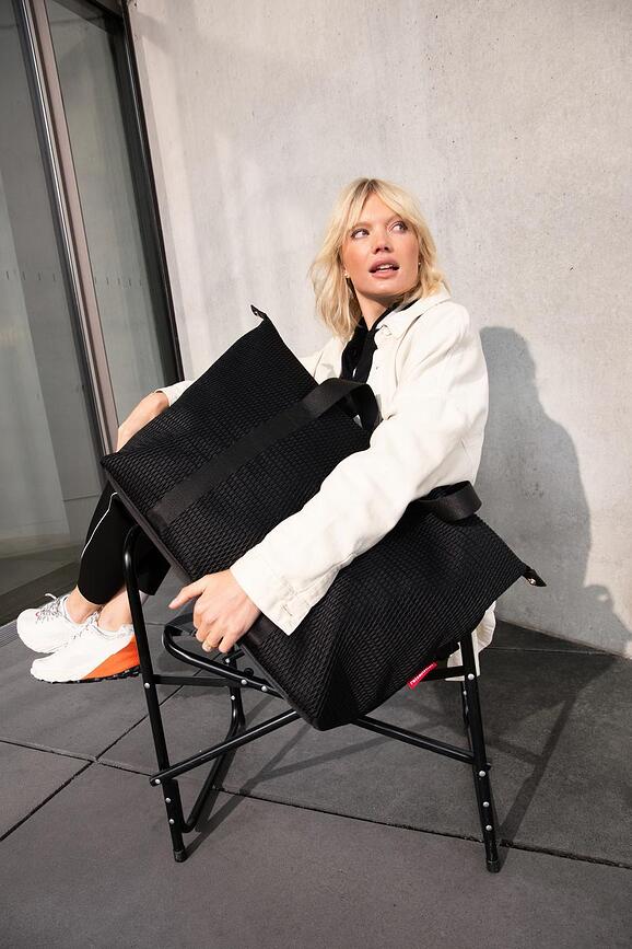 Extralite Shopper Mesh L Torba, črna