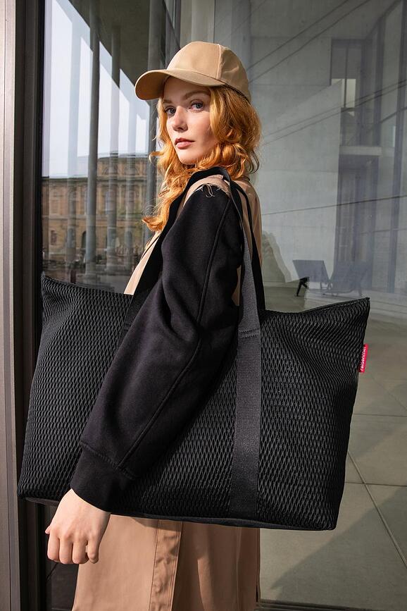 Extralite Shopper Mesh L Torba, črna