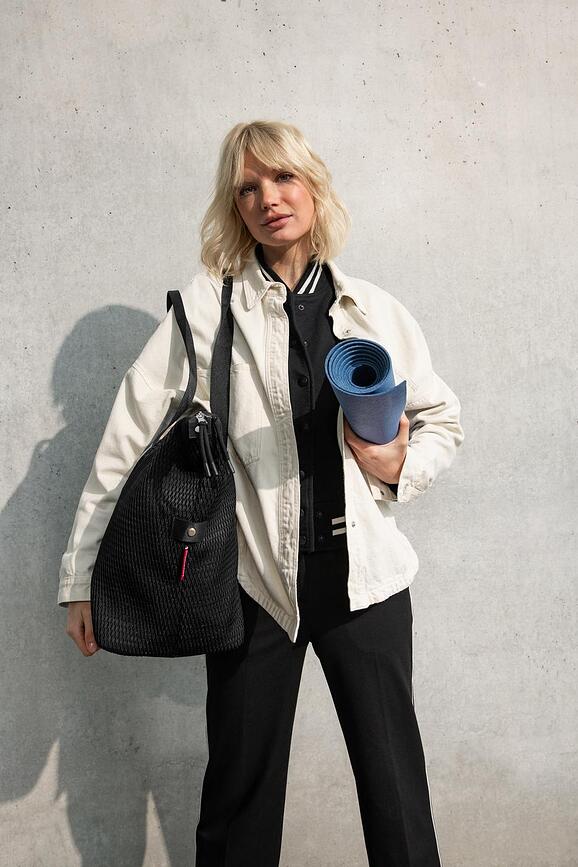 Extralite Shopper Mesh L Torba, črna