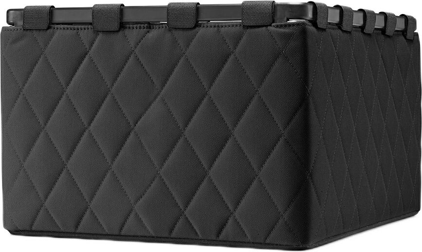 Framebox Boîte de Rangement taille L, noire, matelassée