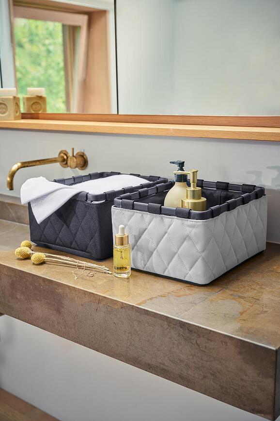 Framebox S Univerzalni zaboj, črn, prešit