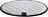 Homebasket Basket lid light grey quilted