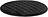 Homebasket Couvercle pour panier, noir, matelassé