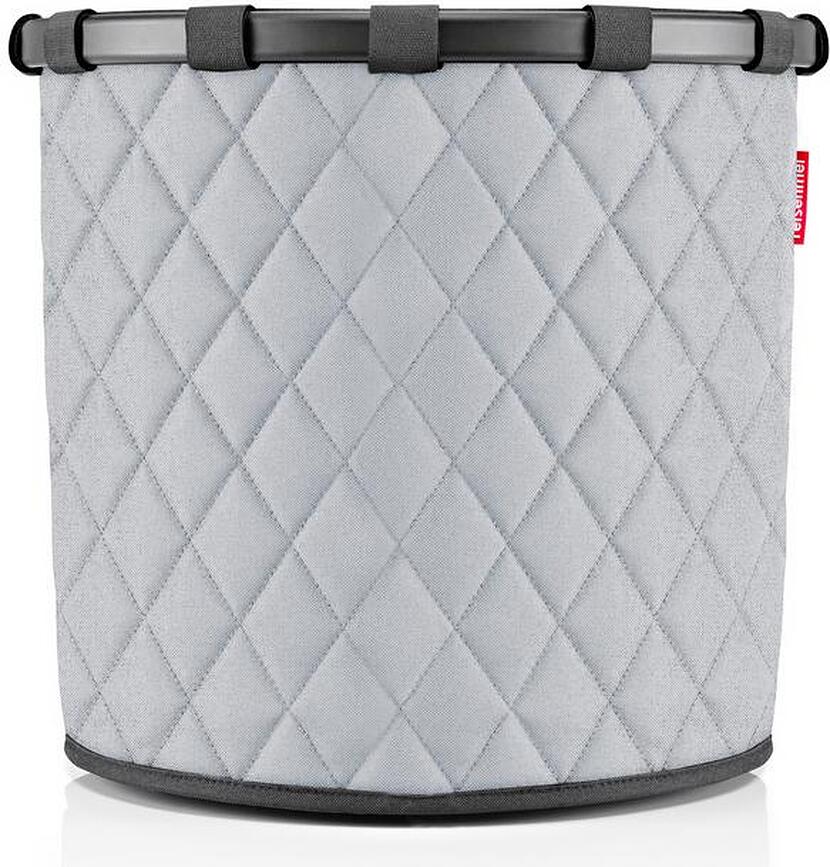 Homebasket Frame Storage basket M diamonds light grey