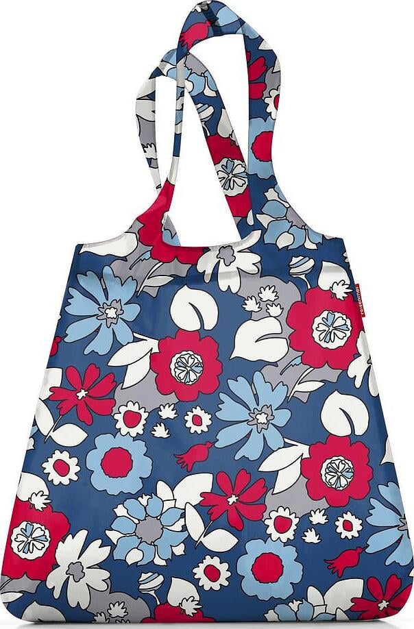 Iepirkumu soma Mini Maxi Shopper Florist indigo