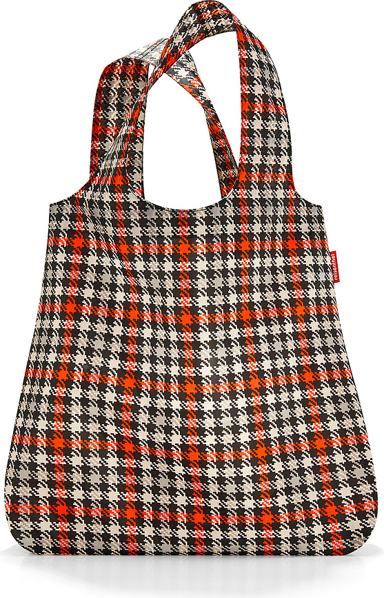 Iepirkumu soma Shopper glencheck red maxi mini
