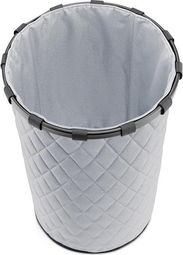 Košara za pohranu Homebasket Frame, rombovi, L, svijetlosiva