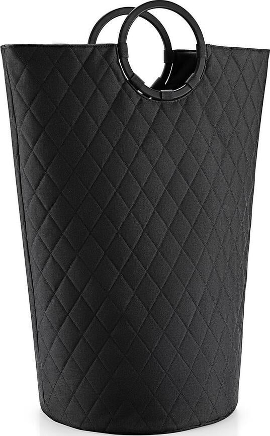 Košara za pohranu Loophome Frame, rombovi, L, crna