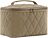 Косметичка Cosmetic Case стьобана, темно-бежева
