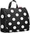 Косметичка Toiletbag XL, білий горошок