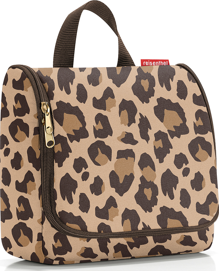 Kosmetyczka Toiletbag w panterkę brązowa