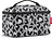 Kozmetická taška Beautycase, sivá, leopardí vzor