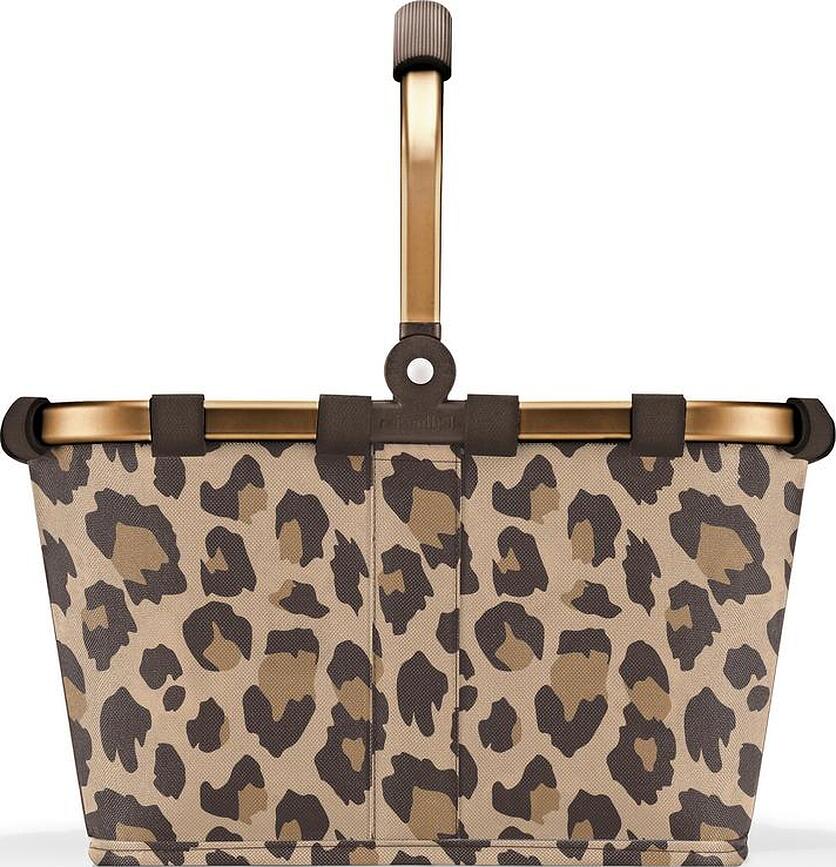 Krepšys Carrybag Frame, leopardo rašto, XS, rudas