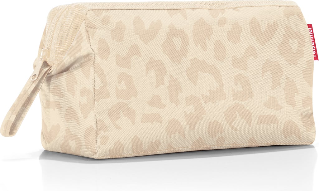 Kulturbeutel Travelcosmetic gepunktet, beige, recycelt