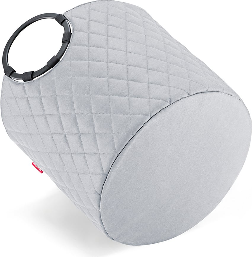 Loophome Frame Storage basket S diamonds light grey