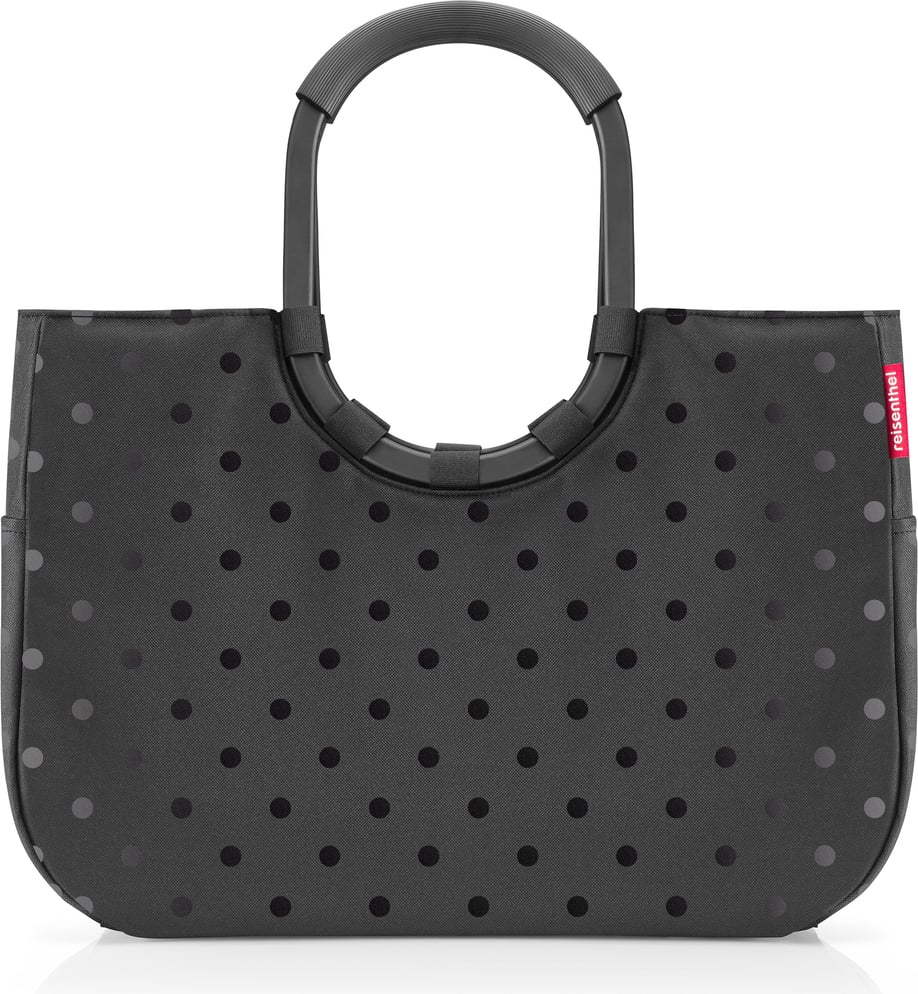 Loopshopper L, schwarz gepunktet