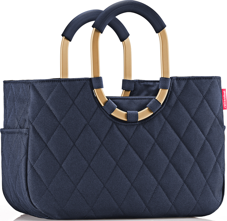 Loopshopper M tas, marineblauw gewatteerd