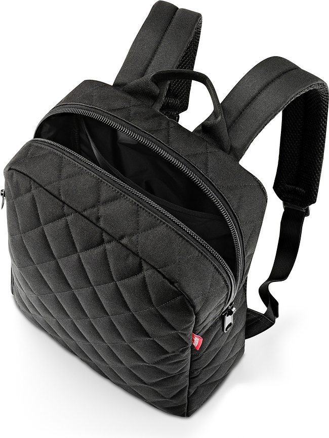 Mochila acolchada Classic, talla M, negra