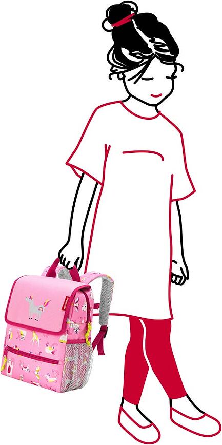 Mochila infantil ABC Friends, azul