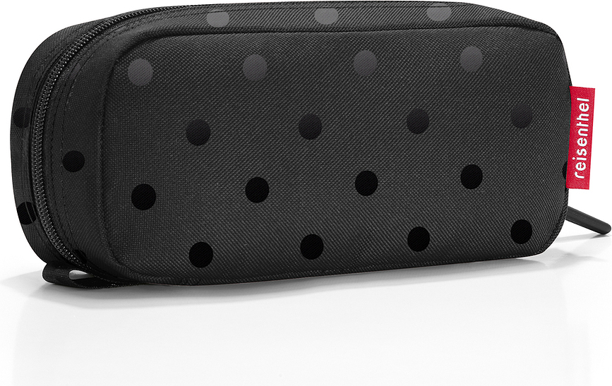 Multicase Trousse de Toilette à pois, noire