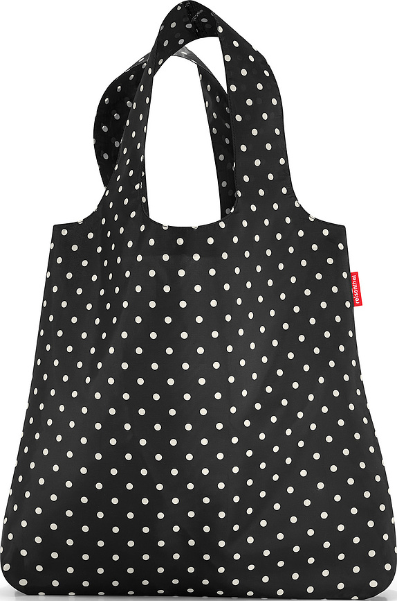 Nákupná taška Maxi Mini Shopper bodkovaná čierna