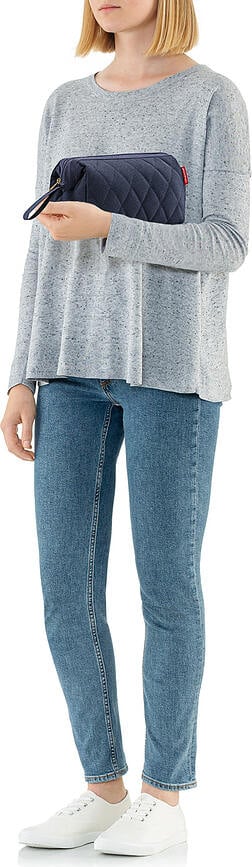 Neceser de viaje Travelcosmetic, acolchado, azul marino