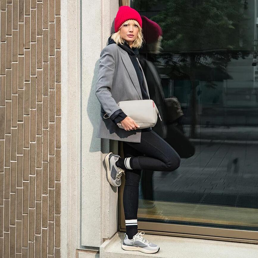 Neceser Allrounder, gris claro