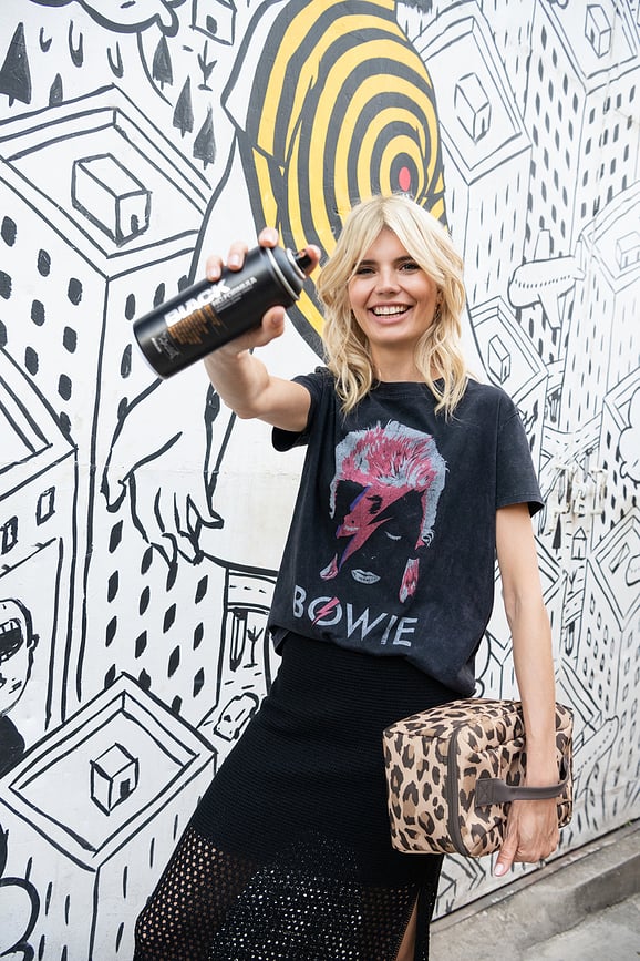 Neceser Beautycase, de lunares blancos