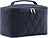 Neceser Cosmetic Case acolchado, azul marino