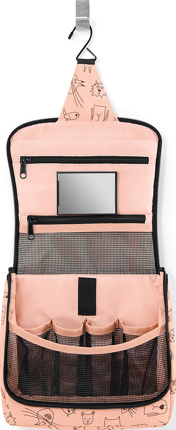 Neceser infantil Toiletbag Kids, diseño de panda, rosa