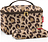Neceseres Beautycase, estampado de leopardo, marrón, Set de 2 piezas