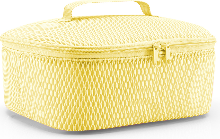 Pocket Mesh Kühltasche M, zitronengelb