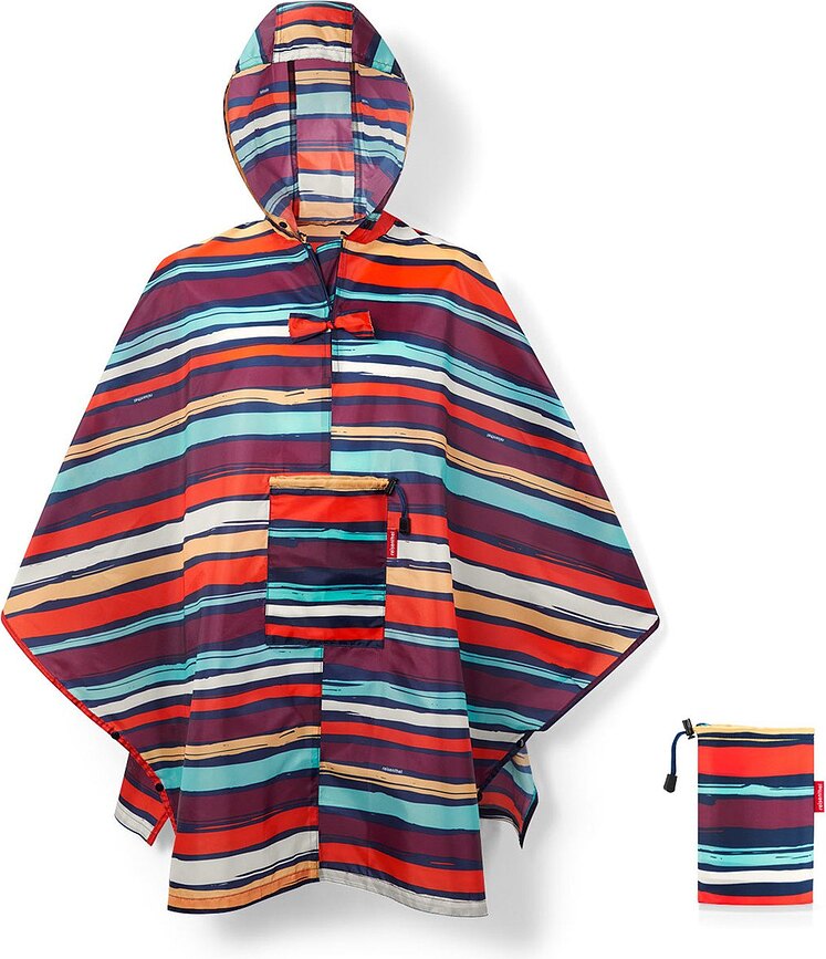 Poncho impermeable Reisenthel, estampado de leopardo