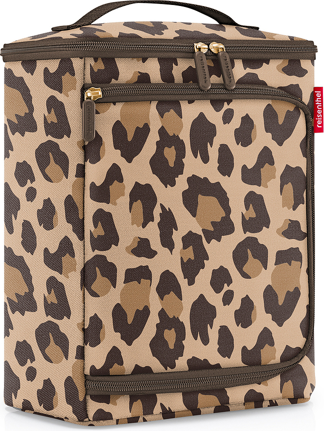 Reisenthel Hladilna torba box, rjava, leopardji vzorec